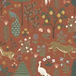 York Wallcoverings Menagerie Brown Wallpaper - SKU RP7301