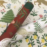 York Wallcoverings Menagerie Brown Wallpaper - SKU RP7301