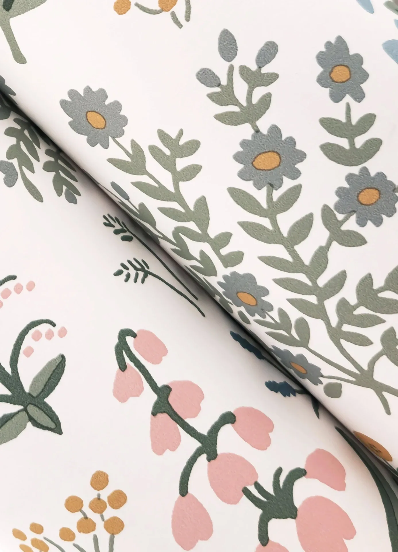 York Wallcoverings Menagerie Garden Blush Multicolor Peel & Stick Wallpaper - SKU PSW1550RL