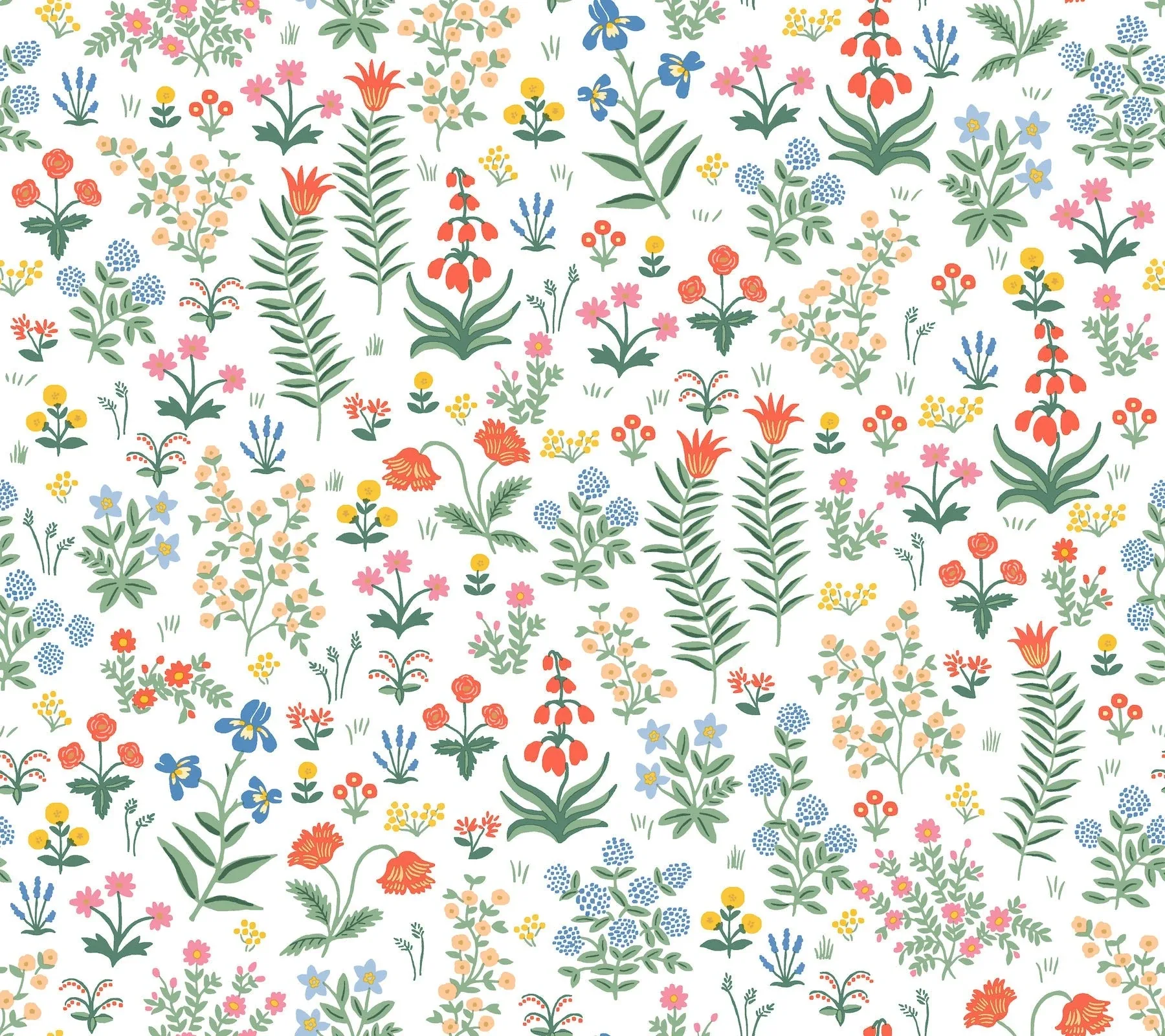 PSW1552RL | Menagerie Garden Rose Multicolor Peel & Stick Wallpaper
