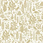 York Wallcoverings Menagerie Toile Beige Wallpaper | Wallpaper Twins York Wallcoverings Menagerie Toile Beige Wallpaper - SKU RP7371