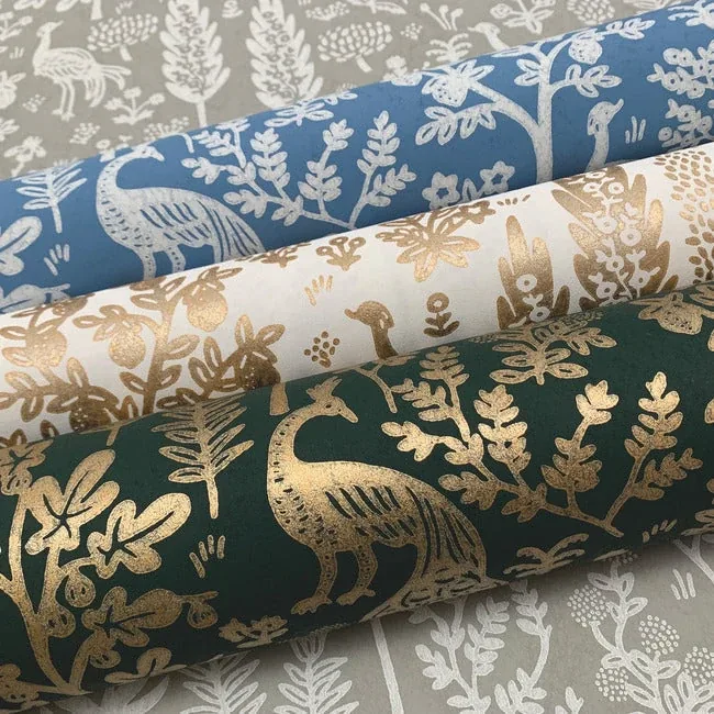 York Wallcoverings Menagerie Toile Black Wallpaper - SKU RP7369