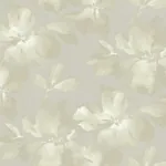 York Wallcoverings Midnight Blooms Grey Wallpaper - SKU SO2472
