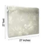 York Wallcoverings Midnight Blooms Grey Wallpaper - SKU SO2472