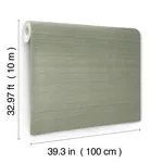York Wallcoverings Milano Silk Emerald Wallpaper - SKU SI6862