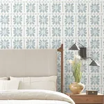 York Wallcoverings Mimosa Fleur Mineral Wallpaper | Wallpaper Twins York Wallcoverings Mimosa Fleur Mineral Wallpaper - SKU ZM2806