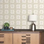 York Wallcoverings Mimosa Fleur Nude Wallpaper | Wallpaper Twins York Wallcoverings Mimosa Fleur Nude Wallpaper - SKU ZM2808
