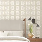 York Wallcoverings Mimosa Fleur Nude Wallpaper | Wallpaper Twins York Wallcoverings Mimosa Fleur Nude Wallpaper - SKU ZM2808