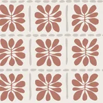 York Wallcoverings Mimosa Fleur Terracotta Wallpaper | Wallpaper Twins York Wallcoverings Mimosa Fleur Terracotta Wallpaper - SKU ZM2809