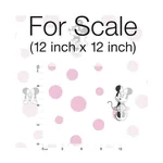 York Wallcoverings Minnie Dots Pink Wallpaper - SKU DI1027