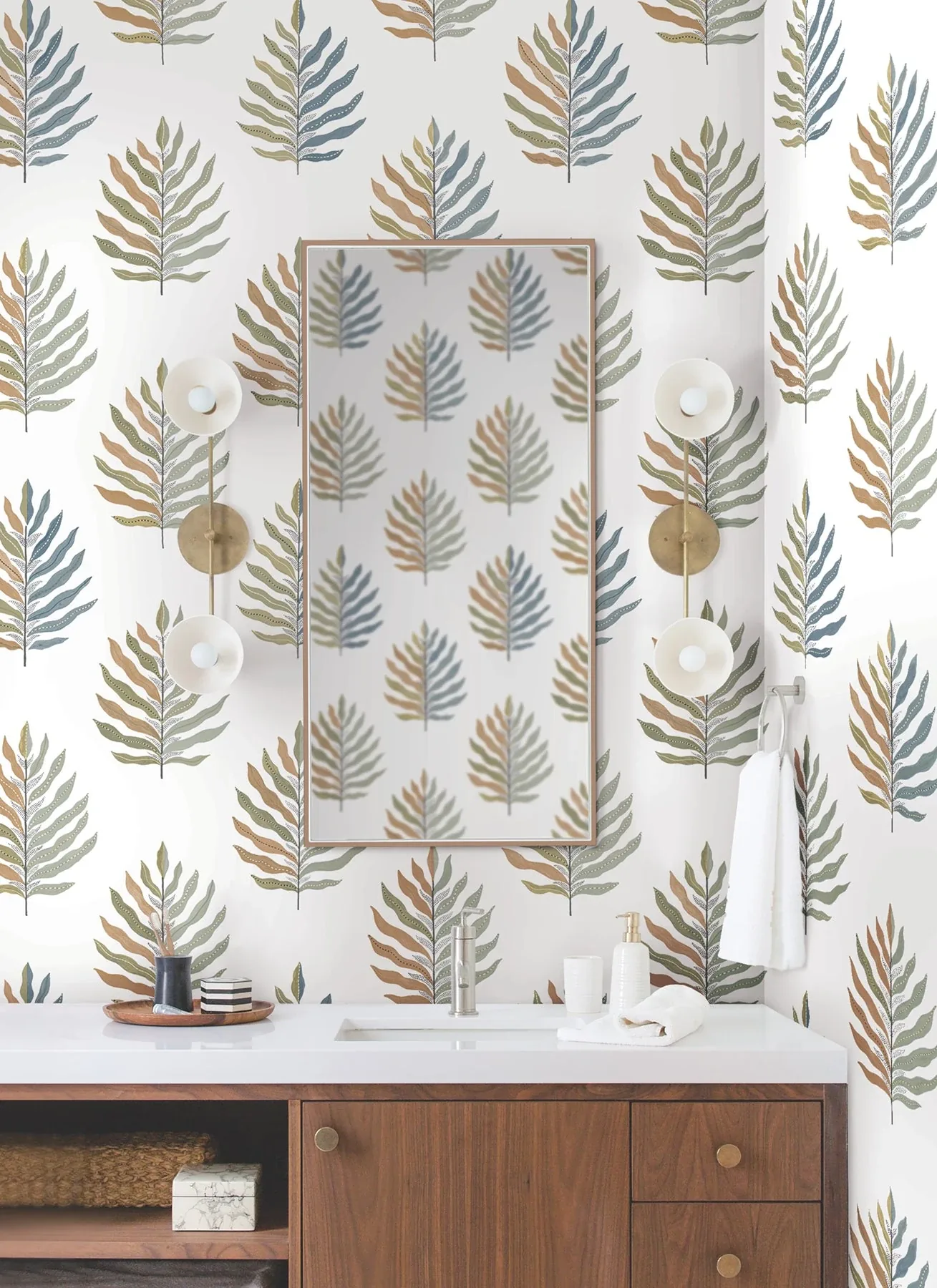 York Wallcoverings Miramar Oasis Wallpaper | Wallpaper Twins York Wallcoverings Miramar Oasis Wallpaper - SKU MT5601