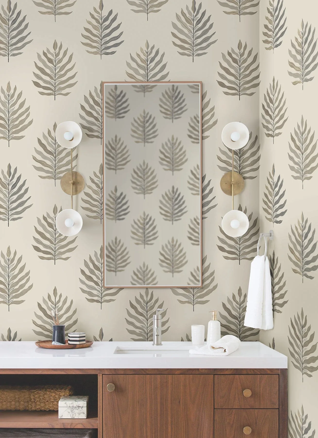 York Wallcoverings Miramar Sand Wallpaper | Wallpaper Twins York Wallcoverings Miramar Sand Wallpaper - SKU MT5604