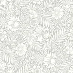 York Wallcoverings Modern Acanthus Mist Peel & Stick Wallpaper | Wallpaper Twins York Wallcoverings Modern Acanthus Mist Peel & Stick Wallpaper - SKU PSW1444RL