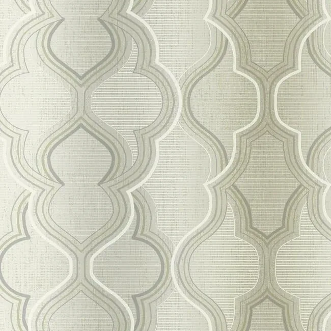 DM4941 | Modern Ombre Damask Beige Wallpaper