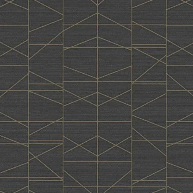 York Wallcoverings Modern Perspective Gold Wallpaper - SKU GM7547