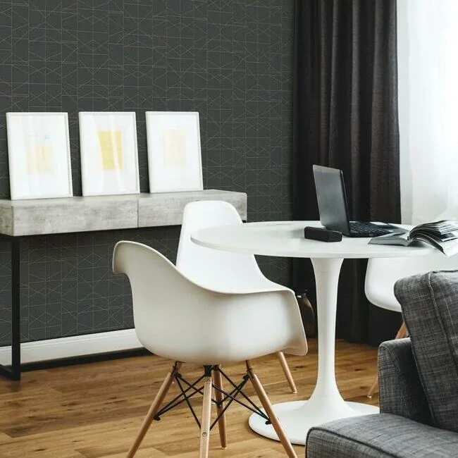 York Wallcoverings Modern Perspective Gold Wallpaper | Wallpaper Twins York Wallcoverings Modern Perspective Gold Wallpaper - SKU GM7547