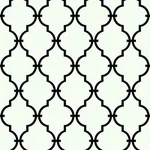 York Wallcoverings Modern Trellis Black Wallpaper - SKU YS9100