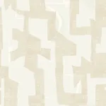 York Wallcoverings Modern Tribal Caramel & Cream Wallpaper - SKU AG2103
