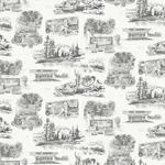York Wallcoverings Modern Vista Toile Black Wallpaper | Wallpaper Twins York Wallcoverings Modern Vista Toile Black Wallpaper - SKU RT7861