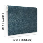 York Wallcoverings Modern Wood Indigo Wallpaper | Wallpaper Twins York Wallcoverings Modern Wood Indigo Wallpaper - SKU OI0714