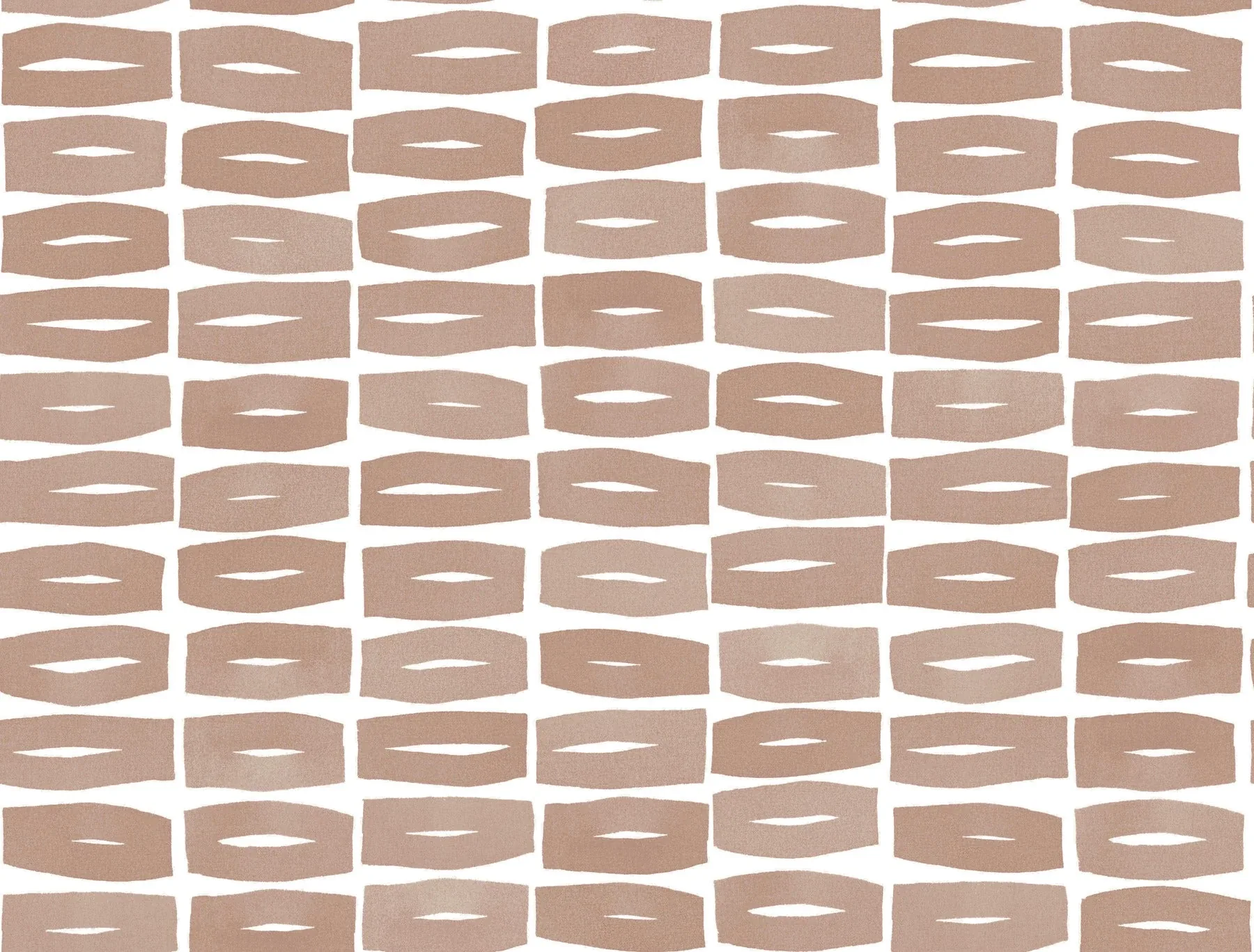 York Wallcoverings Modernist Motif Terracotta Wallpaper - SKU ZM2861