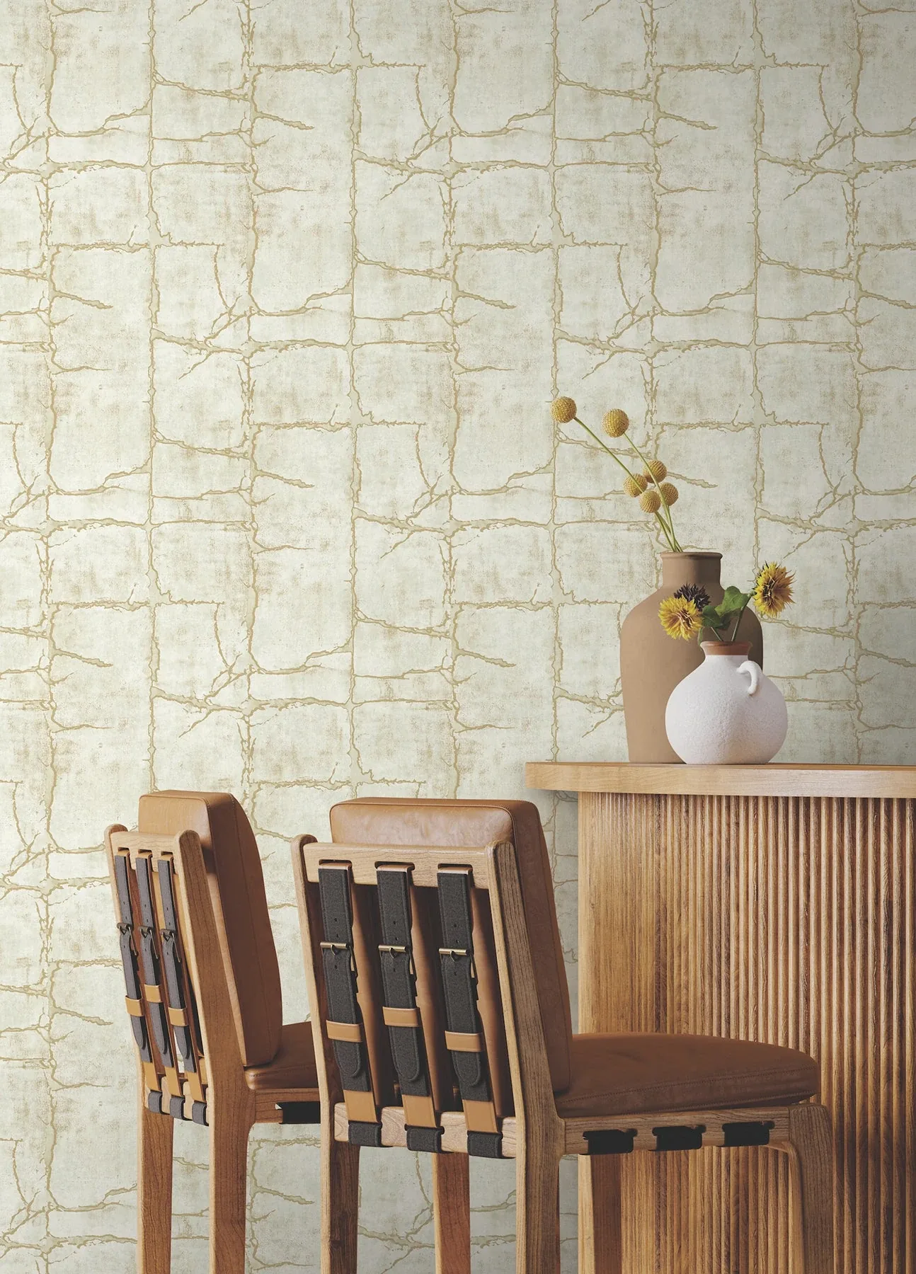 York Wallcoverings Mojave Gold Wallpaper - SKU GN2584