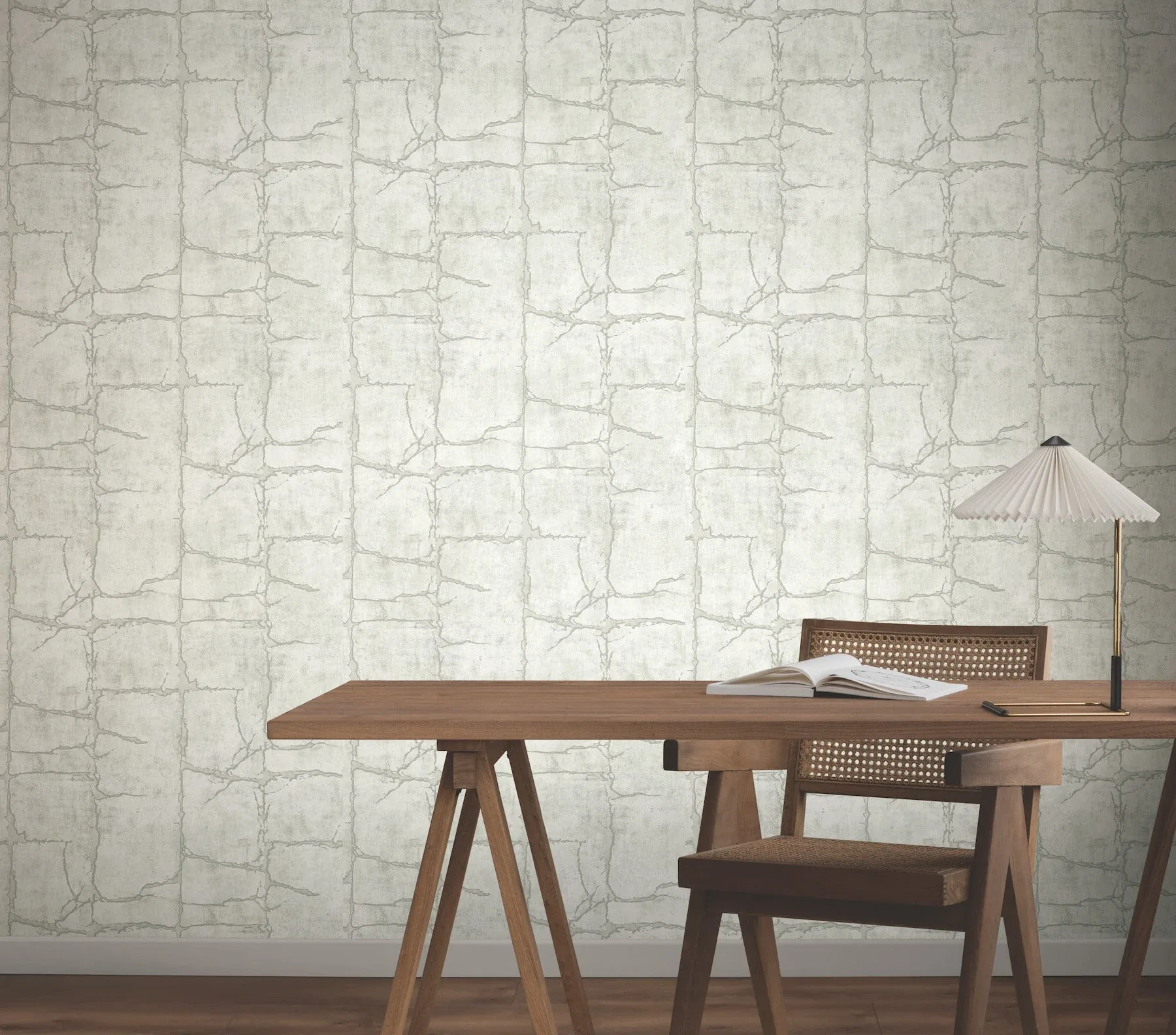York Wallcoverings Mojave Grey Wallpaper - SKU GN2583