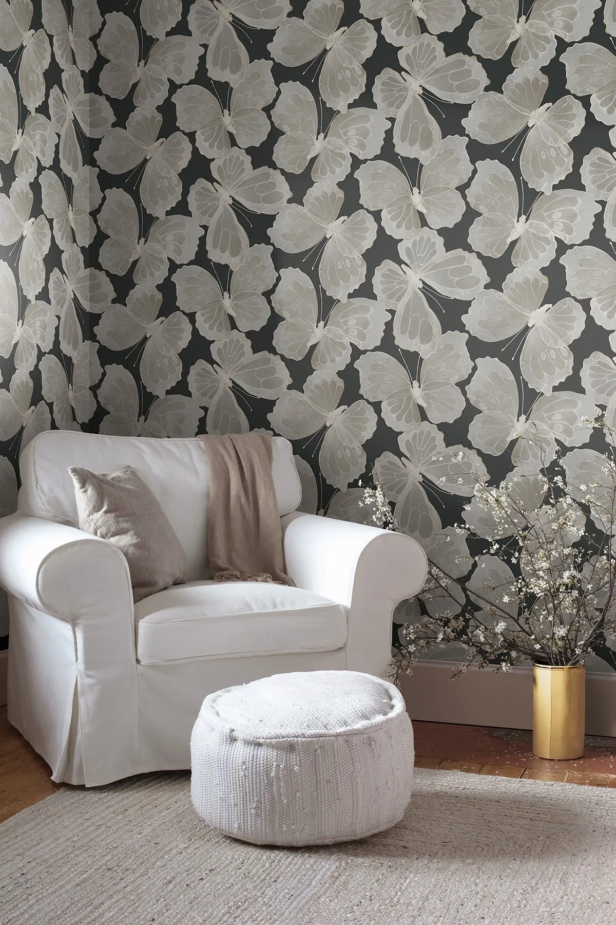 York Wallcoverings Monarch Onyx Peel & Stick Wallpaper - SKU PSW1565RL