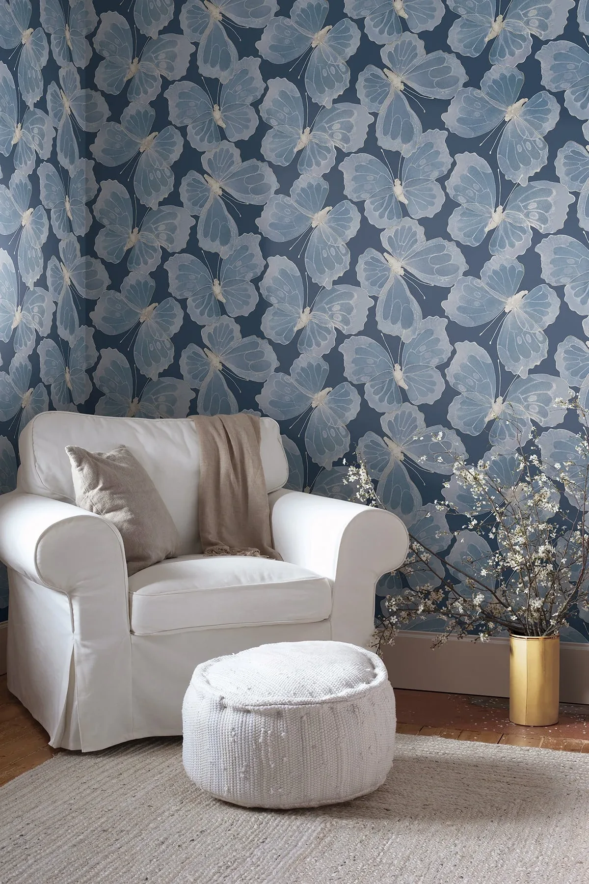 York Wallcoverings Monarch Pewter Peel & Stick Wallpaper - SKU PSW1566RL