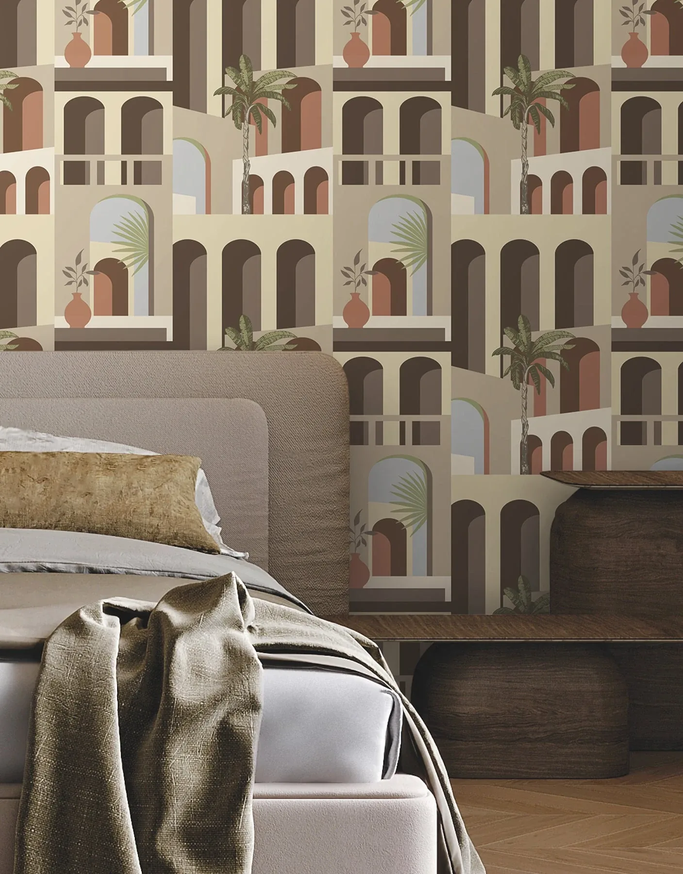 York Wallcoverings Monte Vista Sunstone Wallpaper - SKU MT5617