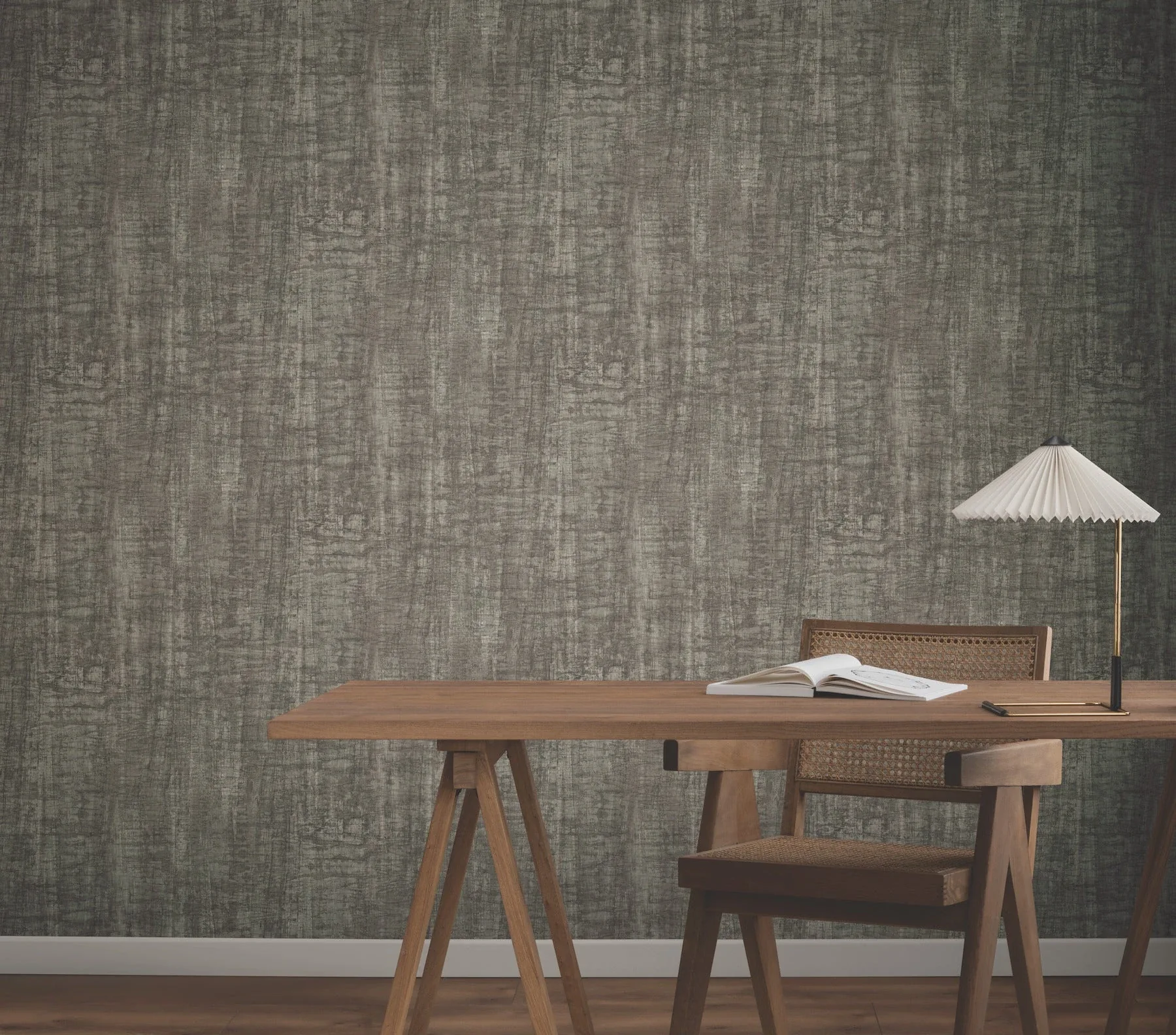 York Wallcoverings Monteverde Black Wallpaper - SKU GN2552