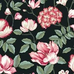 York Wallcoverings Morning Garden Black Wallpaper | Wallpaper Twins York Wallcoverings Morning Garden Black Wallpaper - SKU GR5901