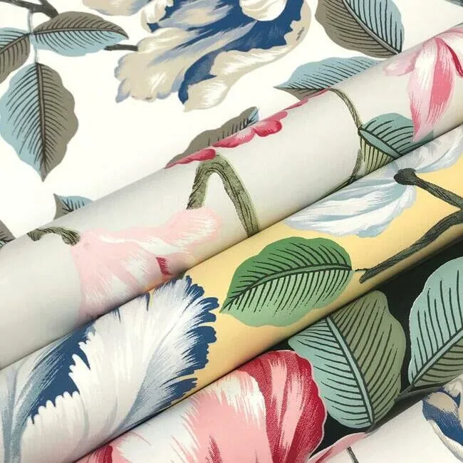York Wallcoverings Morning Garden Black Wallpaper | Wallpaper Twins York Wallcoverings Morning Garden Black Wallpaper - SKU GR5901
