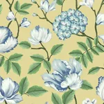 York Wallcoverings Morning Garden Yellow Wallpaper - SKU GR5904