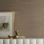 York Wallcoverings Multi Grass Brown Wallpaper - SKU VG4408