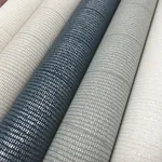 York Wallcoverings Natural Grid Grey Wallpaper - SKU OI0692