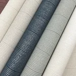 York Wallcoverings Natural Grid White Pearl Wallpaper - SKU OI0697