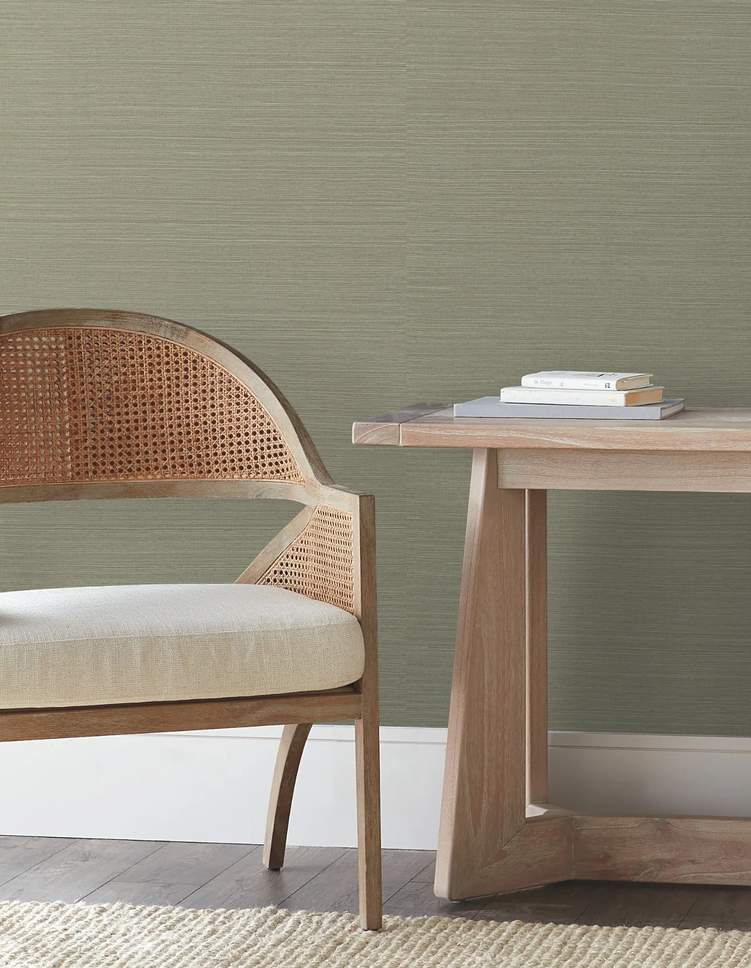York Wallcoverings Natural Sisal Pine Peel & Stick Grasscloth Wallpaper | Wallpaper Twins York Wallcoverings Natural Sisal Pine Peel & Stick Grasscloth Wallpaper - SKU PSW1594RL