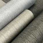 York Wallcoverings Natural Texture Grey Wallpaper - SKU DD3722