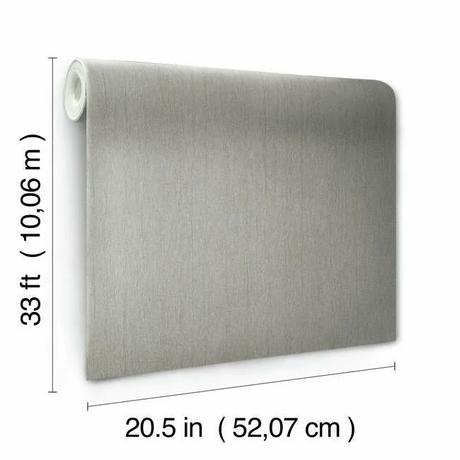 York Wallcoverings Natural Texture Silver & Brown Metallic Wallpaper | Wallpaper Twins York Wallcoverings Natural Texture Silver & Brown Metallic Wallpaper - SKU Y6201305