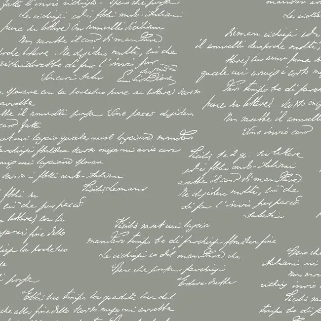 MH1610 | Noteworthy Grey & White Wallpaper