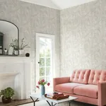 York Wallcoverings Oahu Fronds Cream & Off White Wallpaper - SKU CV4436
