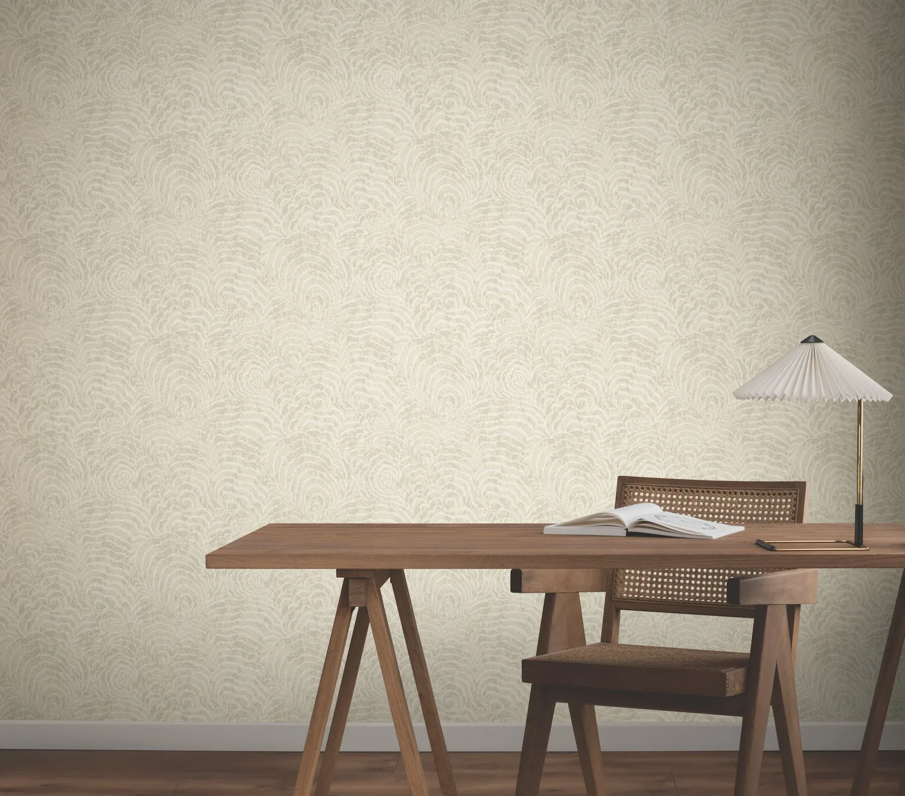 York Wallcoverings Ocean Jasper Beige Wallpaper - SKU GN2632