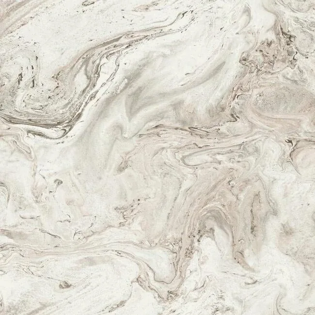PSW1125RL | Oil & Marble Clay & Taupe Peel & Stick Wallpaper