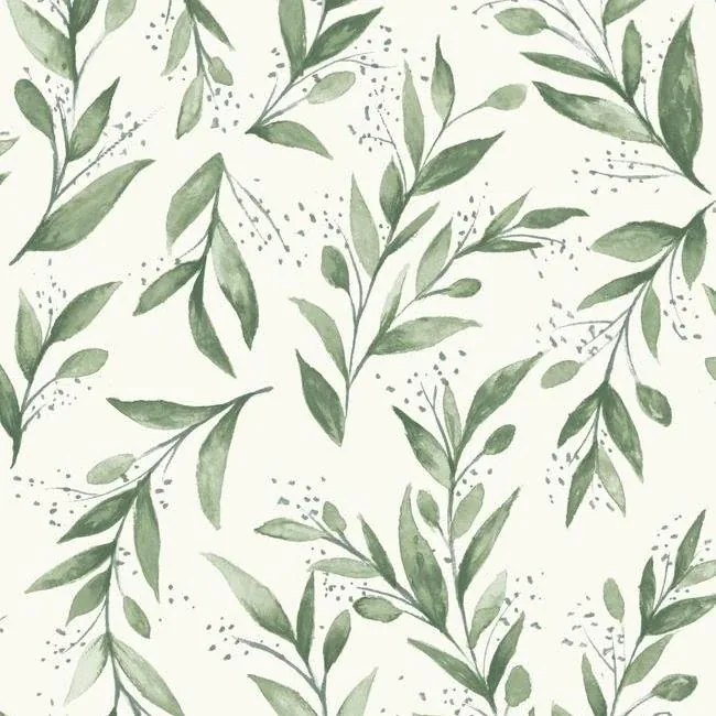 ME1535 | Olive Branch Olive Grove Wallpaper