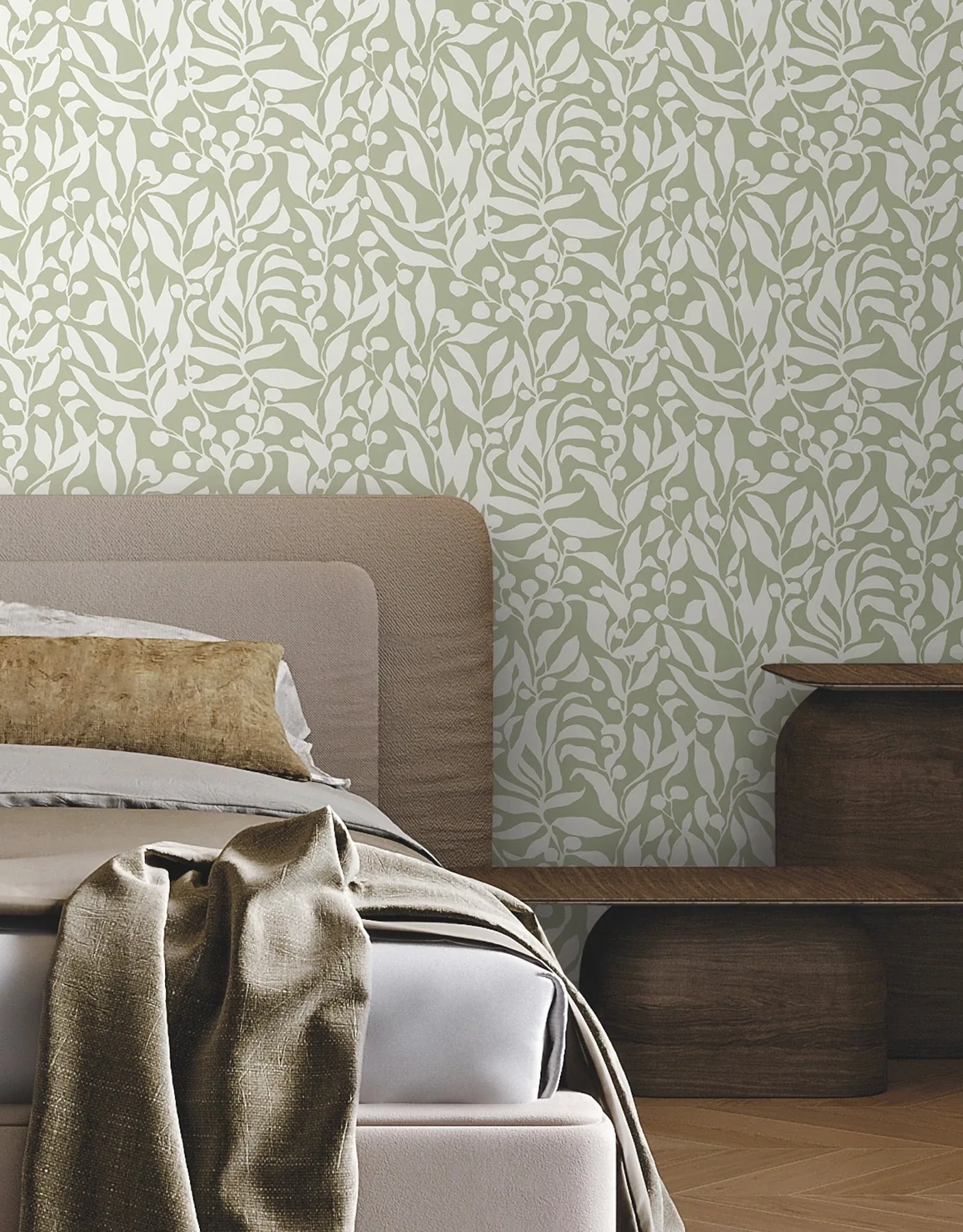 York Wallcoverings Olive Mill Palm Wallpaper - SKU MT5614