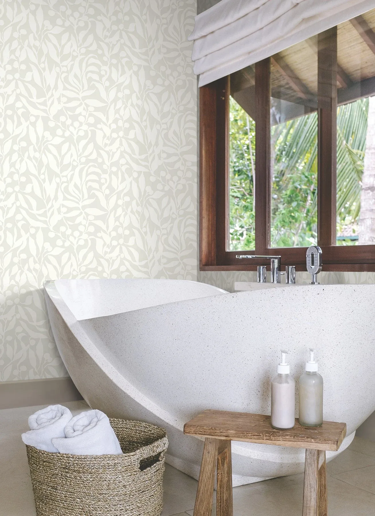 York Wallcoverings Olive Mill Salt Wallpaper - SKU MT5615