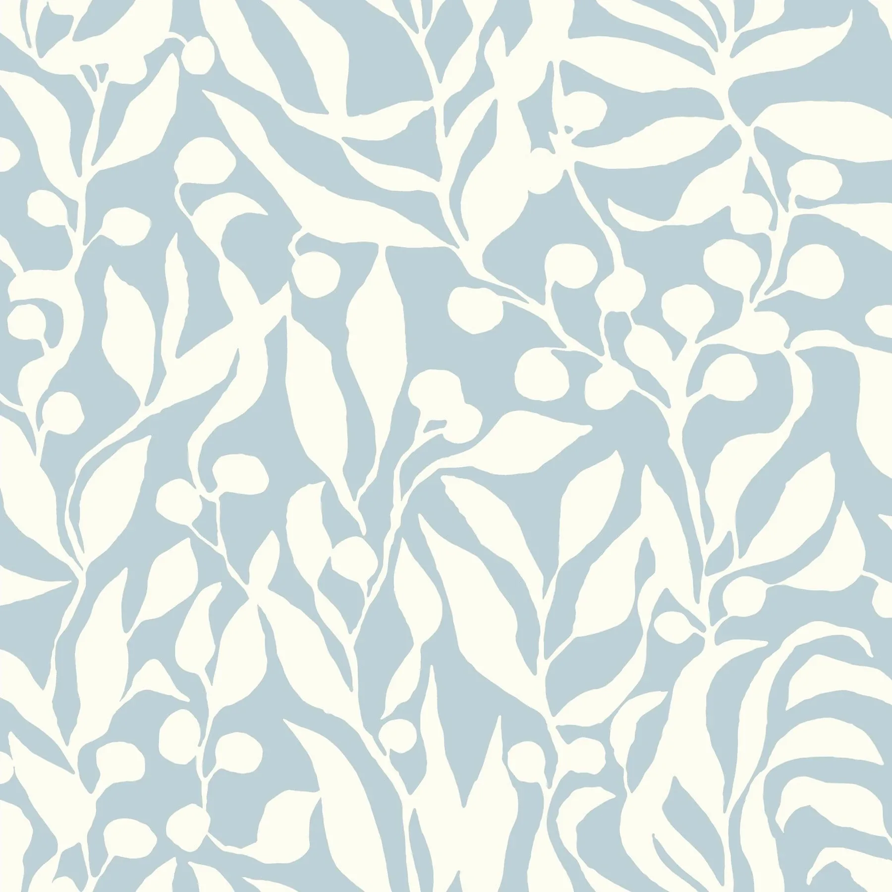 MT5612 | Olive Mill Sky Blue Wallpaper