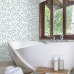 York Wallcoverings Olive Mill Sky Blue Wallpaper - SKU MT5612