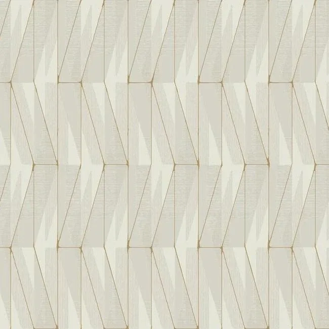 York Wallcoverings On an Angle Grey Wallpaper - SKU GM7558
